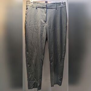 H&M Women's Dress Pants, Muted Green, Side Pockets, Ankle Length